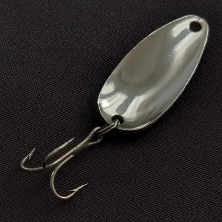 Vintage Kmart Spoon, 1/8oz red/white/nickel fishing spoon #22984