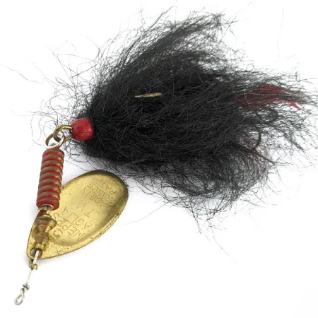 Vintage Mepps Musky Killer TW, 1oz brass spinning lure #23024