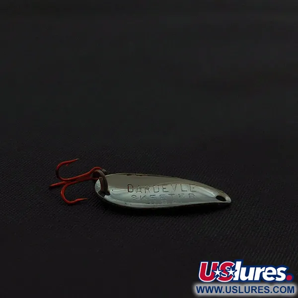 Vintage  Eppinger Dardevle Skeeter, 1/32oz nickel fishing spoon #23027