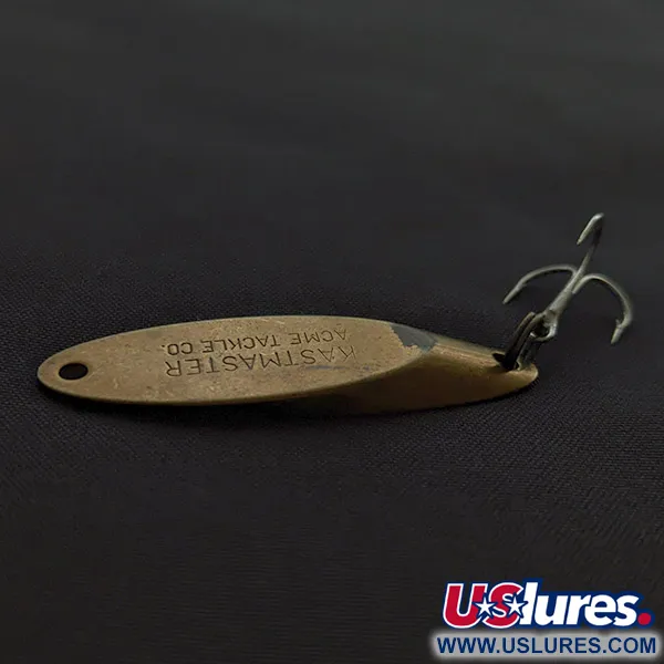 Vintage  Acme Kastmaster, 1/4oz brass fishing spoon #23029