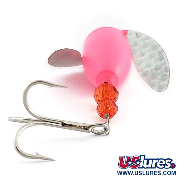 Vintage  Yakima Bait Worden’s Spin N Glo, 1/4oz Pink spinning lure #23032