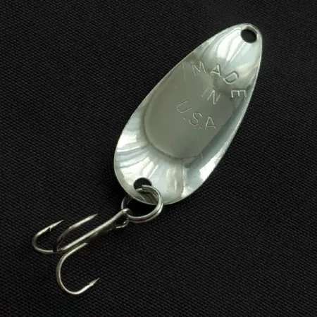 Vintage Worth Chippewa , 1/16oz nickel fishing spoon #23037