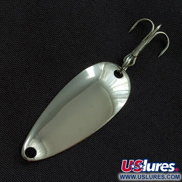 Vintage   Worth Chippewa , 1/16oz nickel fishing spoon #23037
