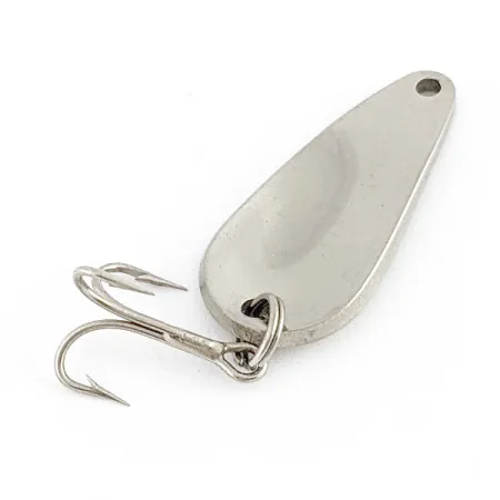 Vintage Weller Gypsy King Deluxe, 1/8oz nickel fishing spoon #23042