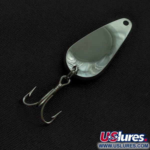 Vintage Weller Gypsy King Deluxe, 1/8oz nickel fishing spoon #23042