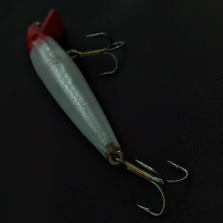 Vintage L&S Bait Mirro lure "L&amp;S MirrOlure Pike Master", 2/5oz red head fishing lure #23051