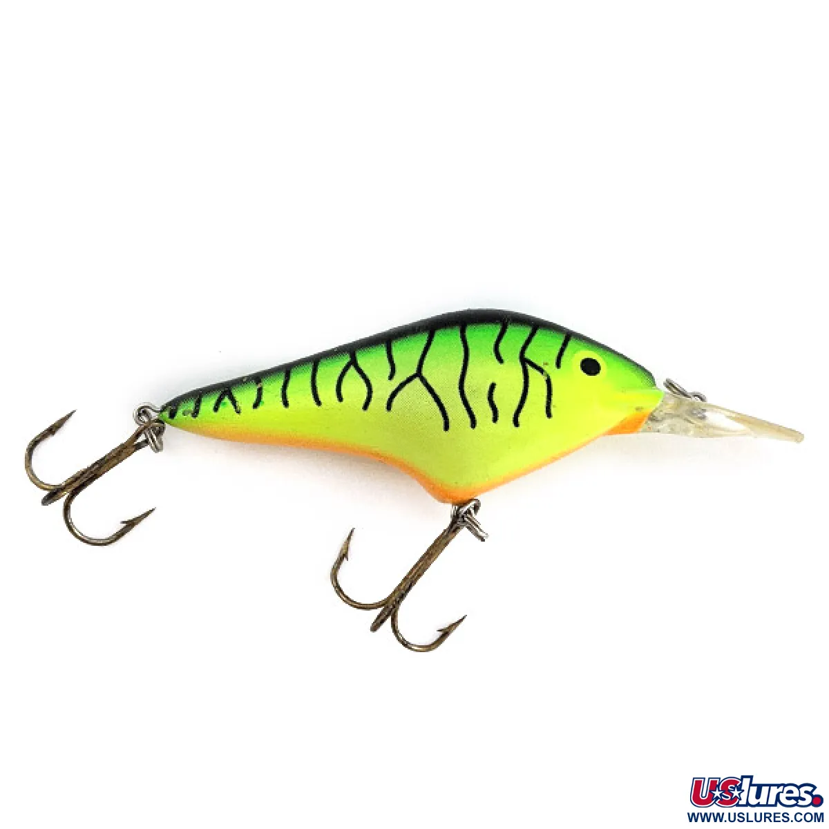 Vintage Berkley Frenzy Diver, 2/5oz Fire Tiger fishing lure #23066