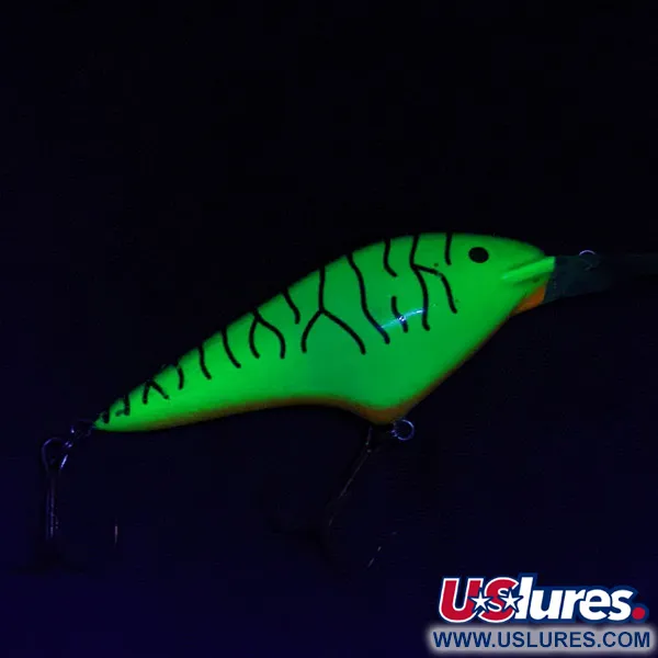 Vintage Berkley Frenzy Diver, 2/5oz Fire Tiger fishing lure #23066