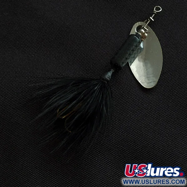 Vintage  Yakima Bait Worden’s Original Rooster Tail, 3/32oz silver spinning lure #23069