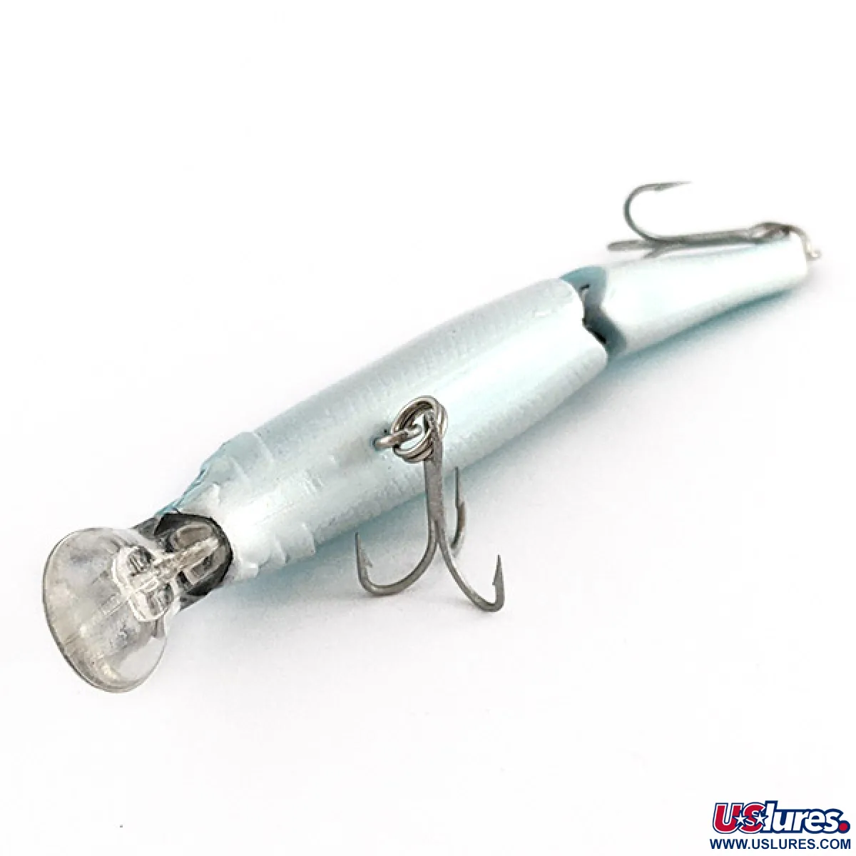 bass pro xts lures Vintage Bass Pro Shops XTS Jointed Minnow, 1/4oz blue fishing lure #23157