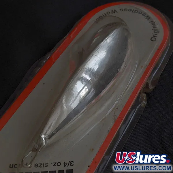   Johnson Silver Minnow Weedless, 3/4oz  fishing spoon #23092