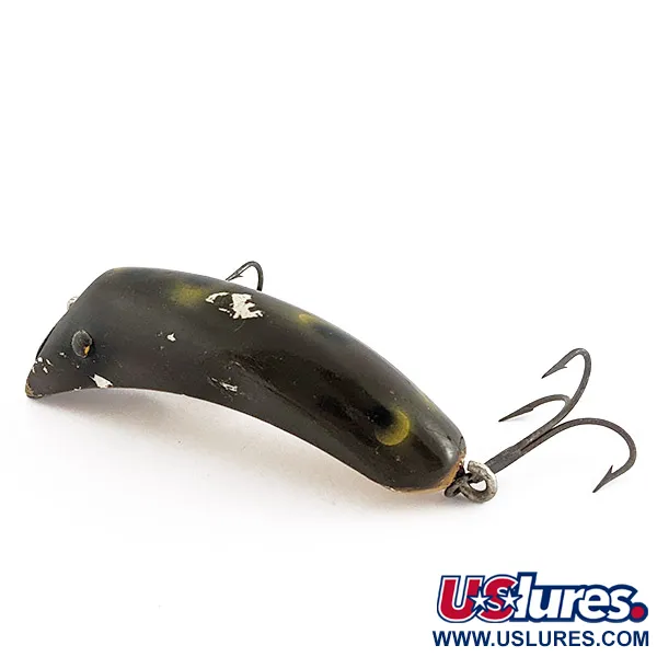 Vintage   Wooden South Bend TEAS-Oreno, 2/5oz Frog fishing lure #23094