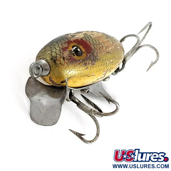 Vintage  Strike King Clarks Water Scout Wood , 1/3oz  fishing lure #23095