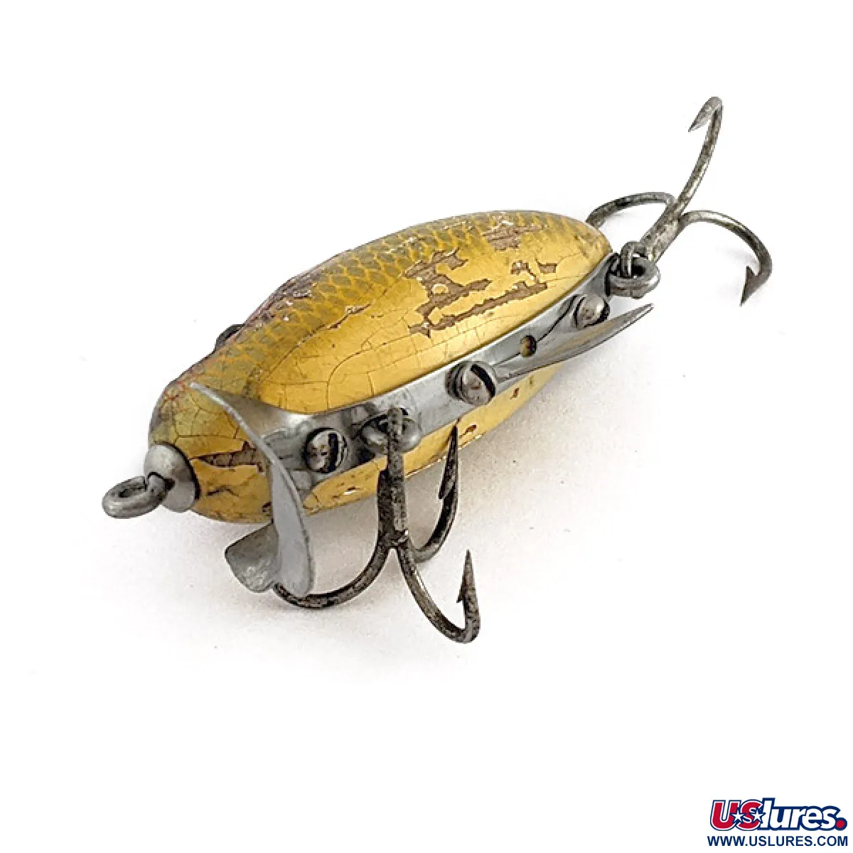 Vintage Strike King Clarks Water Scout Wood , 1/3oz fishing lure #23095