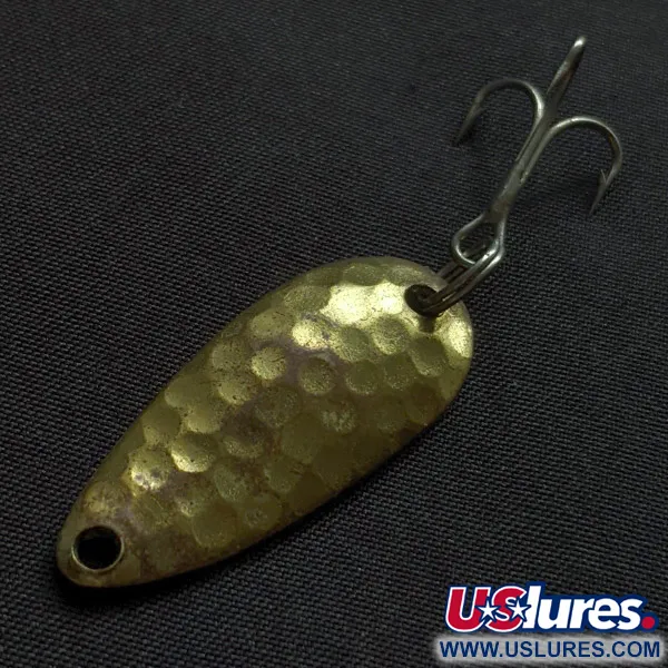 Vintage   Kmart Spoon, 1/8oz brass fishing spoon #23099