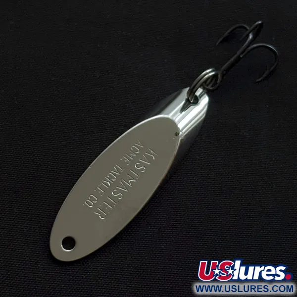 Vintage  Acme Kastmaster , 1/4oz nickel fishing spoon #23113