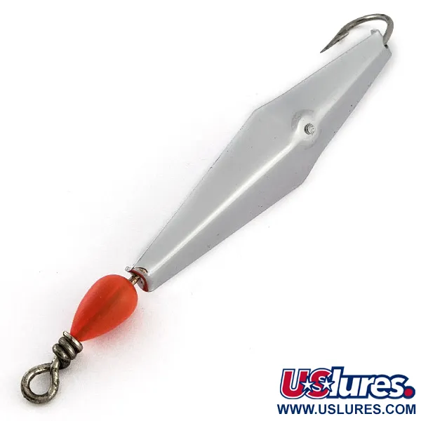 Vintage  James E. Clark  James Clark  spoon, 3/4oz nickel fishing spoon #23115