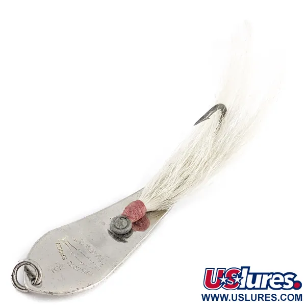 Vintage  Barracuda Reflecto #3, 2/5oz nickel fishing spoon #23117