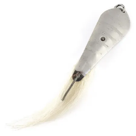 Vintage Barracuda Reflecto #3, 2/5oz nickel fishing spoon #23117