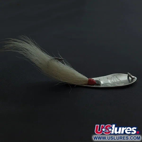 Vintage  Barracuda Reflecto #3, 2/5oz nickel fishing spoon #23117