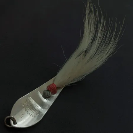 Vintage Barracuda Reflecto #3, 2/5oz nickel fishing spoon #23117