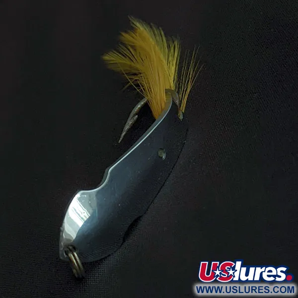 Vintage  Tony Accetta Tony Acetta Pet Spoon 13, 1/4oz nickel fishing spoon #23120