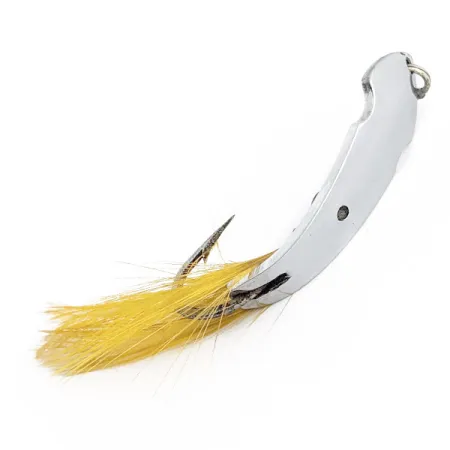 Vintage Tony Accetta Tony Acetta Pet Spoon 13, 1/4oz nickel fishing spoon #23120