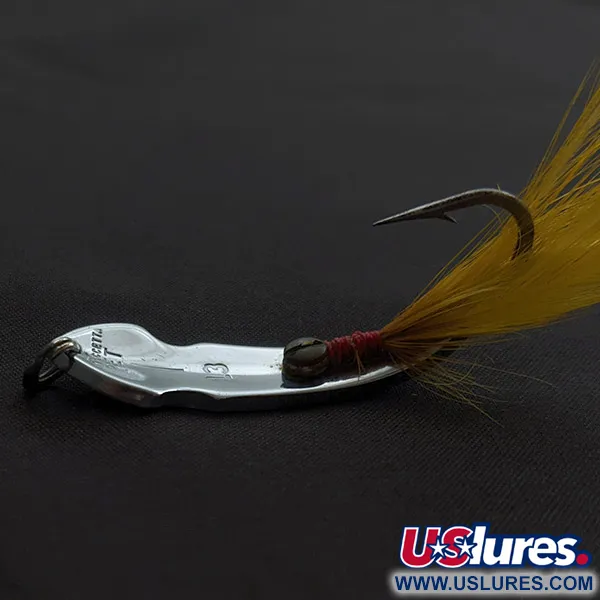 Vintage  Tony Accetta Tony Acetta Pet Spoon 13, 1/4oz nickel fishing spoon #23120