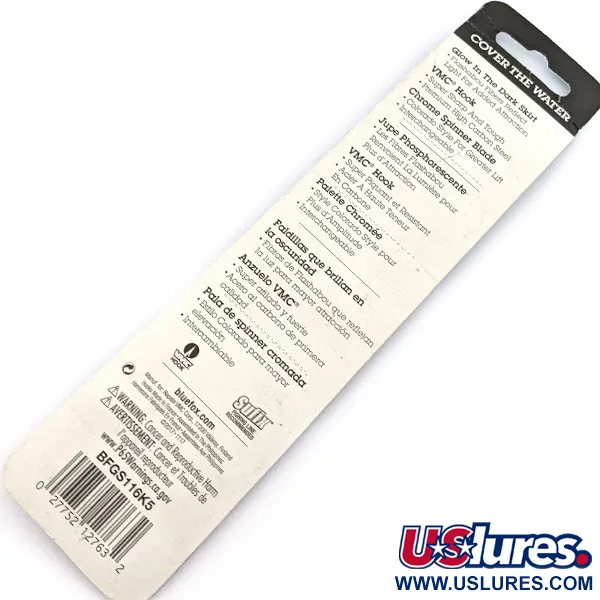 Blue Fox Glow Skirt Spinner, 1/16oz fishing #23123