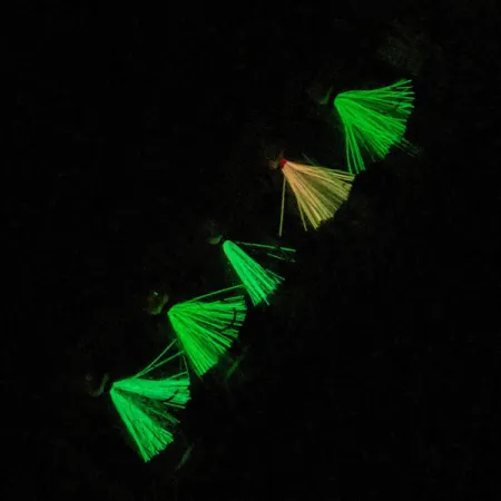 Blue Fox Glow Skirt Spinner, 1/16oz fishing #23123