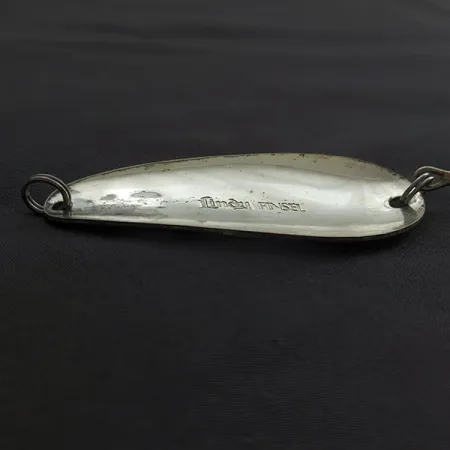 Vintage Lindy / Little Joe Lindy Finsel silver plated, 2/3oz silver fishing spoon #23128