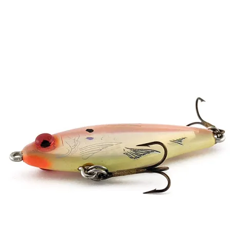 Vintage L&S Bait Mirro lure Mirrolure Sinking Twitchbait, 1/3oz Moon Jelly fishing lure #23143