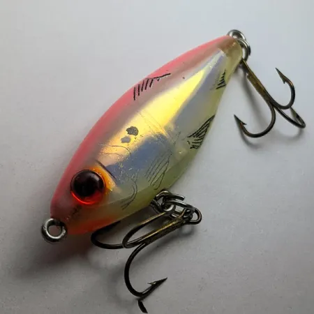Vintage L&S Bait Mirro lure Mirrolure Sinking Twitchbait, 1/3oz Moon Jelly fishing lure #23143