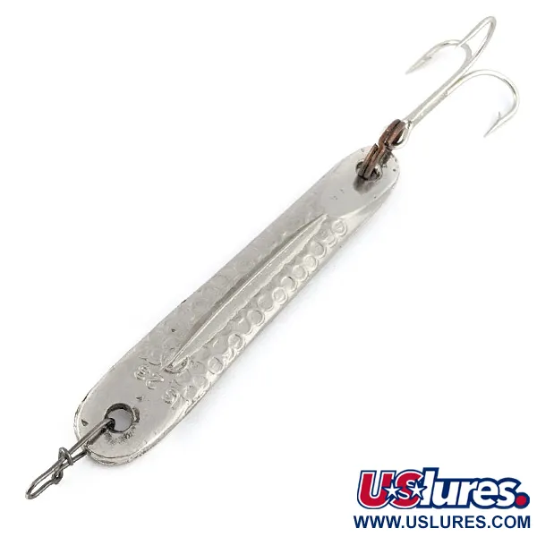 Vintage   Atlantic Lures S23, 1oz нікель fishing spoon #23145
