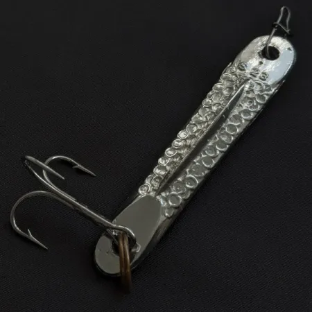 Vintage Atlantic Lures S23, 1oz нікель fishing spoon #23145