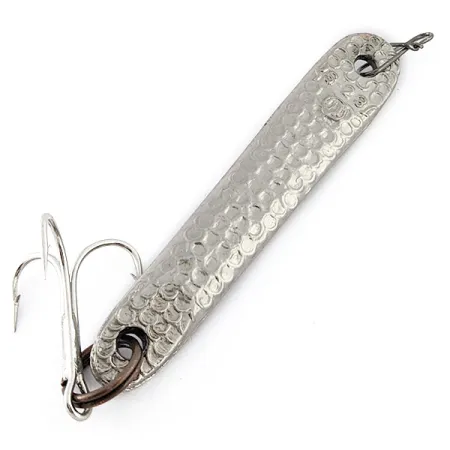 Vintage Atlantic Lures S23, 1oz нікель fishing spoon #23145