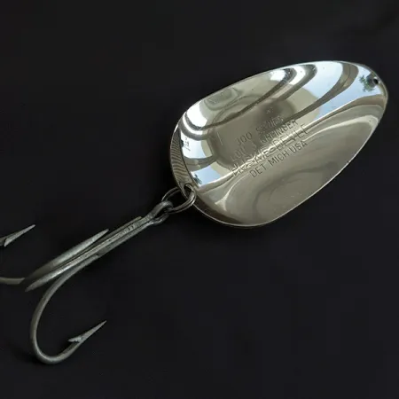 Vintage Lou J. Eppinger Dardevle 300 Series Huskie Devle, 3 1/4oz Red Devle fishing spoon #23147