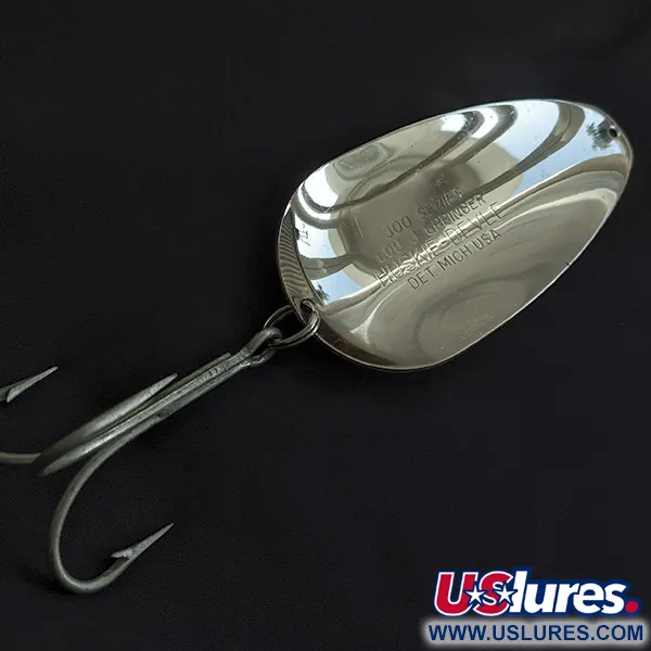 Vintage   Lou J. Eppinger Dardevle 300 Series Huskie Devle, 3 1/4oz Red Devle fishing spoon #23147