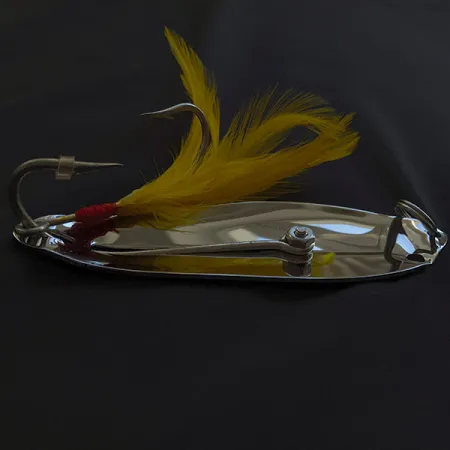 Vintage Crippled Alewive Lure 9/0, 2 1/2oz fishing spoon #23148