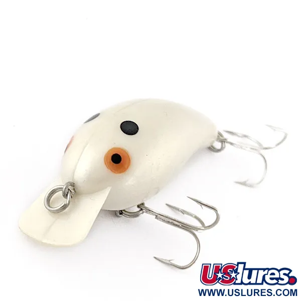 Vintage   Cotton Cordell Big O, 1/4oz Pearl fishing lure #23152