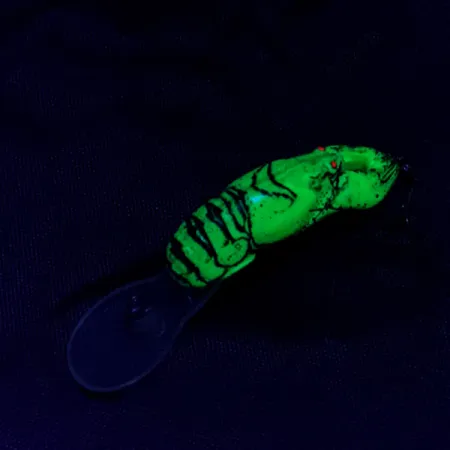 Vintage Rebel Wee-Crawfish Shallow UV, 3/32oz chartreuse fishing lure #23162