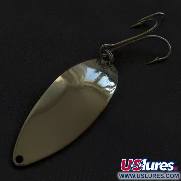 Vintage  Seneca Little Cleo (Hula Girl), 3/4oz nickel fishing spoon #23165