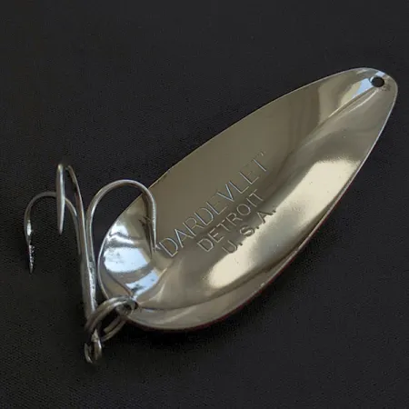 Vintage Eppinger Dardevle Dardevlet , 3/4oz Red Devle fishing spoon #23167
