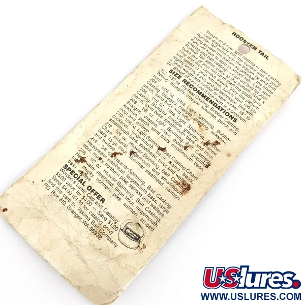 Worden's Original Rooster Tail Bass Pak