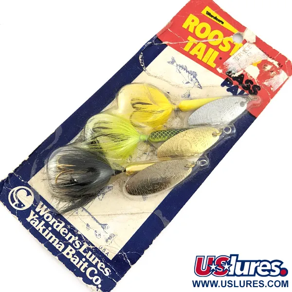 Worden's Original Rooster Tail Bass Pak