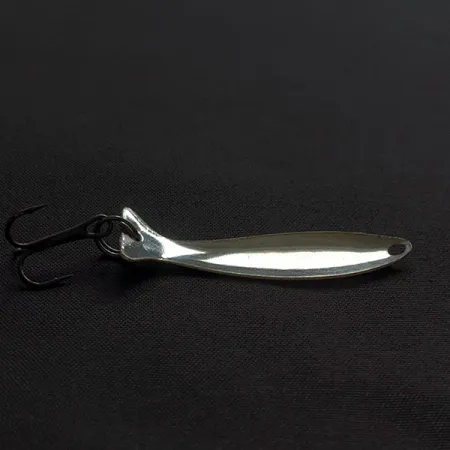 Vintage Worth Fly Rod Demon , 3/64oz red/white/nickel fishing spoon #23172