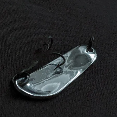 Vintage Pflueger Limper #1, 1/4oz nickel fishing spoon #23178