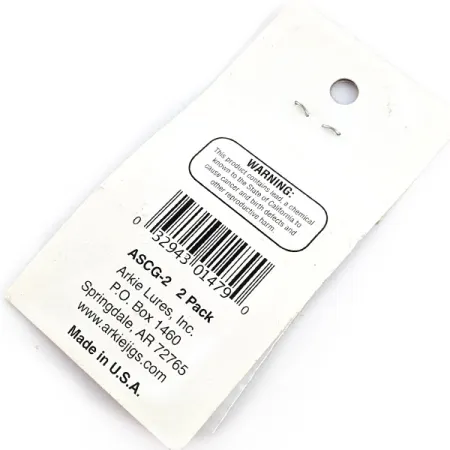 Arkie Lures Arkie Jig Spinner, 1/16oz gold spinning lure #23182