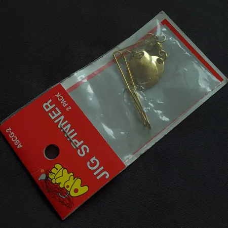 Arkie Lures Arkie Jig Spinner, 1/16oz gold spinning lure #23182