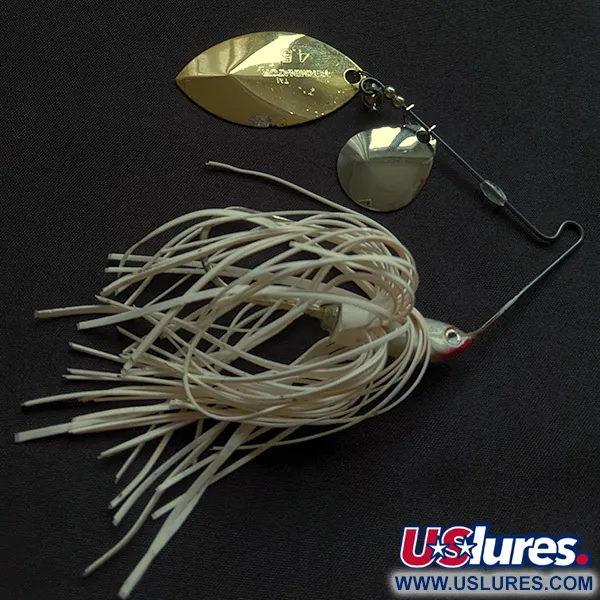 Vintage   Terminator Titanium 4.5 Spinnerbait, 1/2oz gold/nickel spinning lure #23184